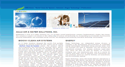 Desktop Screenshot of air-water-solutions.com